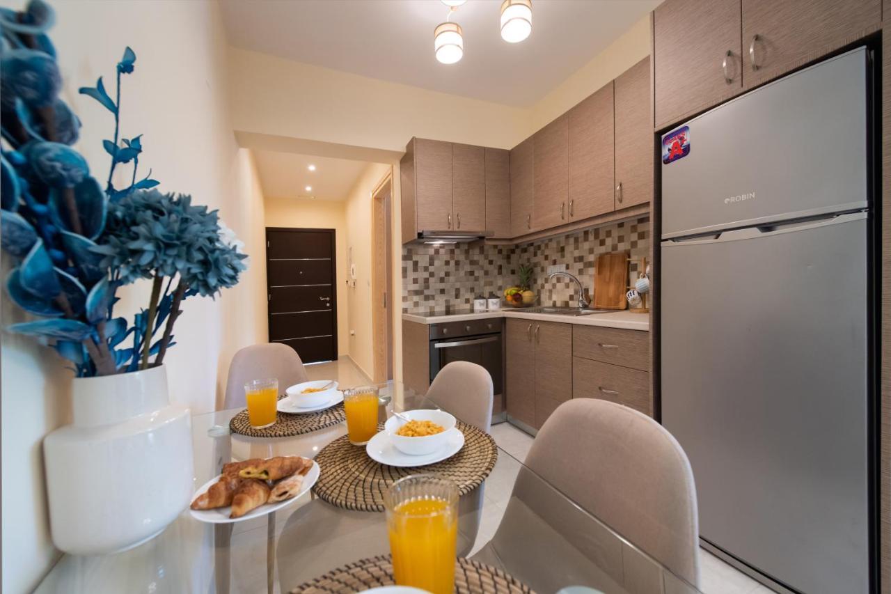 Bounatsa Studios & Apartments ニドリ エクステリア 写真